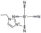 1-ETHYL-3-METHYLIMIDAZOLIUM TETRACYANOBORATE Struktur