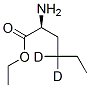 Norleucine-4,4-d2,  ethyl  ester  (7CI,8CI) Struktur