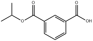 1,3-Benzenedicarboxylic acid, Mono(1-Methylethyl) ester Struktur