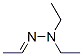 Acetaldehyde diethyl hydrazone Struktur