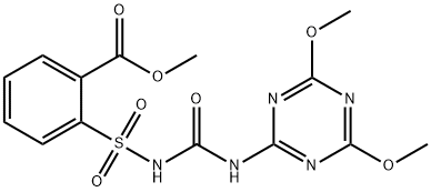 DesMethyl Methoxy Metsulfuron-Methyl Struktur