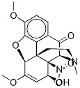 8-Hydroxy-14-nitro-10-oxo-8,14-dihydrothebaine Struktur