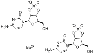 CYTIDINE 2',3'-CYCLIC MONOPHOSPHATE, BARIUM SALT Struktur