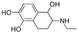 1,2,5-Naphthalenetriol, 6-(ethylamino)-5,6,7,8-tetrahydro- (9CI) Struktur