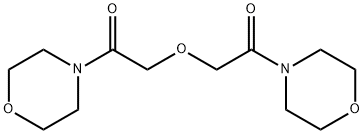 1-Morpholin-4-yl-2-(2-morpholin-4-yl-2-oxoethoxy)-ethanone Struktur