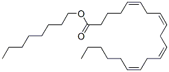 octyl (5Z,8Z,11Z,14Z)-icosa-5,8,11,14-tetraenoate Struktur