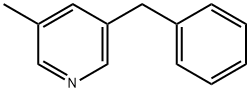 5-benzyl-3-methylpyridine Struktur