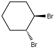 TRANS-1,2-DIBROMOCYCLOHEXANE Struktur