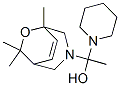 1-(1-piperidyl)-1-(1,9,9-trimethyl-8-oxa-3-azabicyclo[3.2.2]non-6-en-3 -yl)ethanol Struktur