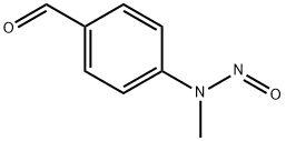 N-NITROSO-4-METHYLAMINOBENZALDEHYDE Struktur