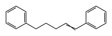 1,5-Diphenyl-1-pentene Struktur