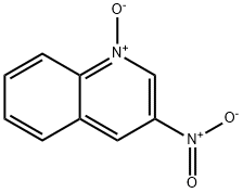 3-Nitro-quinoline 1-oxide Struktur