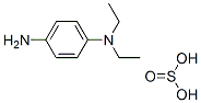 4-amino-N,N-diethylaniline sulphite  Struktur