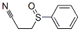 3-PHENYLSULFINYLPROPIONITRILE Struktur