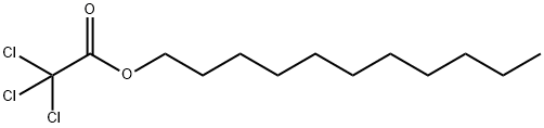 TRICHLOROACETIC ACID UNDECYL ESTER(C11) Struktur