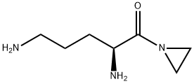 Aziridine, 1-[(2S)-2,5-diamino-1-oxopentyl]- (9CI) Struktur