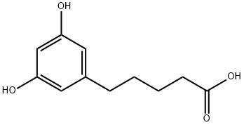 5-(1,3-二羥基苯基)戊酸, 74356-41-5, 結(jié)構(gòu)式