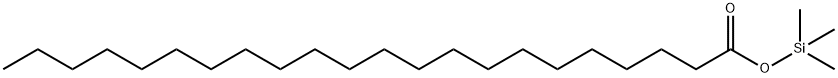 Docosanoic acid trimethylsilyl ester Struktur