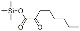 2-Oxooctanoic acid trimethylsilyl ester Struktur