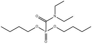 DI-N-BUTYL N,N-DIETHYLCARBAMOYLPHOSPHONATE Struktur