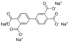 1,1'-Biphenyl-3,3',4,4'-tetracarboxylic acid tetrasodium salt Struktur