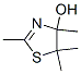 4-Thiazolol, 4,5-dihydro-2,4,5,5-tetramethyl- (9CI) Struktur