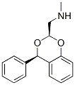 4H-1,3-Benzodioxin-2-methanamine,N-methyl-4-phenyl-,cis-(9CI) Struktur