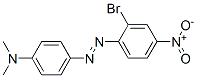 4-[(2-Bromo-4-nitrophenyl)azo]-N,N-dimethylbenzenamine Struktur