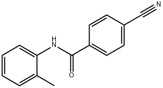 4-cyano-N-(2-methylphenyl)benzamide Struktur