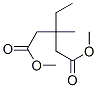 3-Ethyl-3-methylpentanedioic acid dimethyl ester Struktur