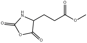 methyl 2,5-dioxooxazolidine-4-propionate  Struktur