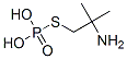 Thiophosphoric acid dihydrogen S-(2-amino-2-methylpropyl) ester Struktur