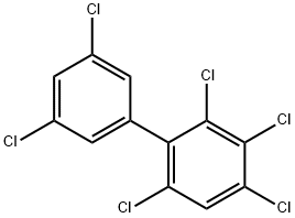 2,3',4,4',5',6-HEXACHLOROBIPHENYL Struktur