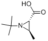 2-Aziridinecarboxylicacid,1-(1,1-dimethylethyl)-3-methyl-,trans-(9CI) Struktur