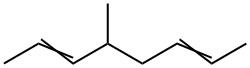 4-Methyl-2,6-octadiene Struktur