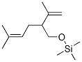 Trimethyl[[5-methyl-2-(1-methylethenyl)-4-hexenyl]oxy]silane Struktur