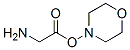 Ethanamine, 2-(4-morpholinyloxy)-2-oxo- (9CI) Struktur