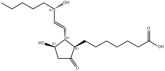 Prostaglandin E1 Structure