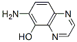 5-Quinoxalinol,  6-amino- Struktur