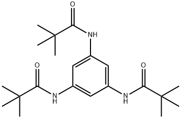 1,3,5-TRIS(2,2-DIMETHYLPROPANAMIDO)BENZENE Struktur