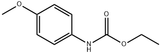 (4-METHOXY-PHENYL)-CARBAMIC ACID ETHYL ESTER Struktur