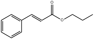 2-Propenoic acid, 3-phenyl-, propyl ester, (2E)- Struktur