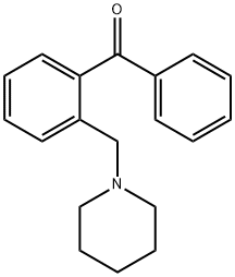 2-(PIPERIDINOMETHYL)BENZOPHENONE Struktur