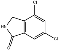 4,6-dichloroisoindolin-1-one Struktur