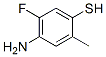 Benzenethiol, 4-amino-5-fluoro-2-methyl- (9CI) Struktur