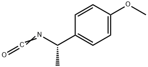 Benzene, 1-[(1S)-1-isocyanatoethyl]-4-methoxy- (9CI) Struktur