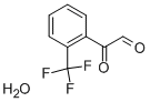 2-(TRIFLUOROMETHYL)PHENYLGLYOXAL HYDRATE Struktur