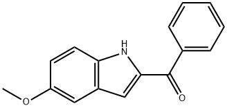 (5-METHOXY-1H-INDOL-2-YL)PHENYLMETHANONE Struktur