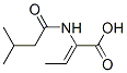 2-isovaleramidobut-2-enoic acid Struktur