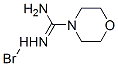 MORPHOLINOFORMAMIDINE HYDROBROMIDE Struktur